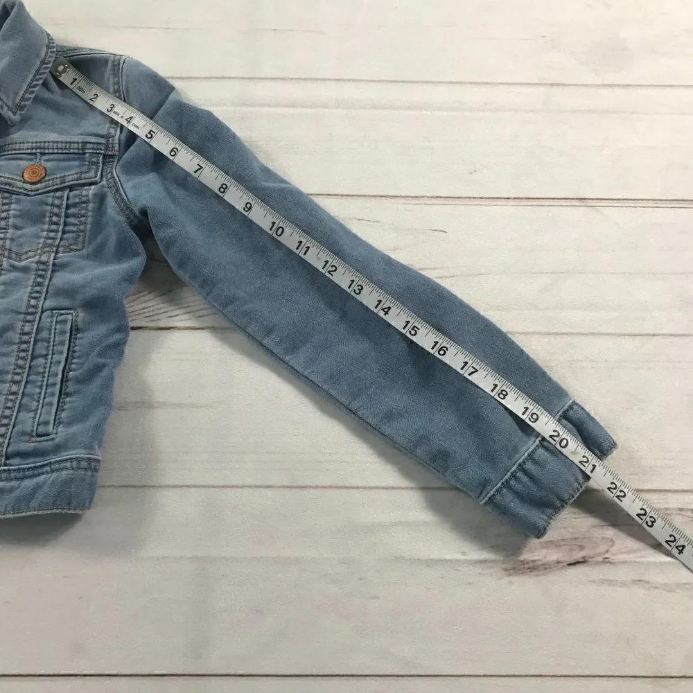 Gap Kids Denim Medium Wash Jacket Large
